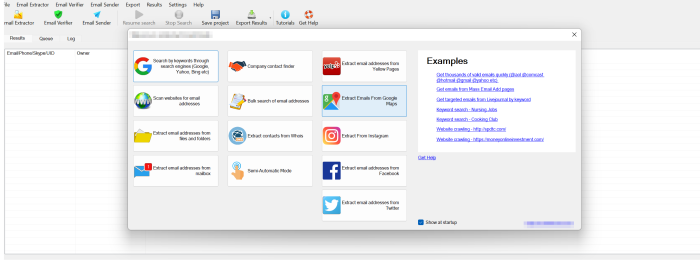 Data Extractor Pro email extrator