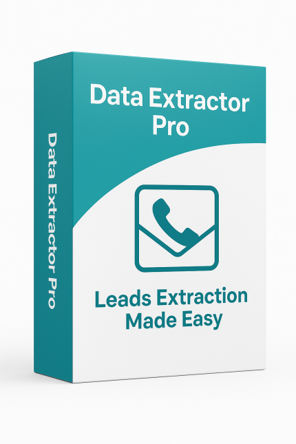 Data Extractor Pro email extrator software