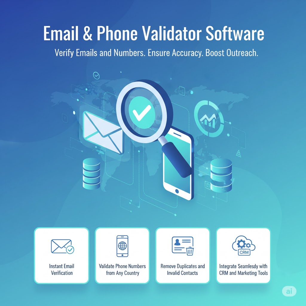 email and phone validator softwares