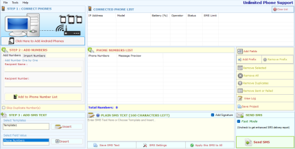android bulk sms sender software